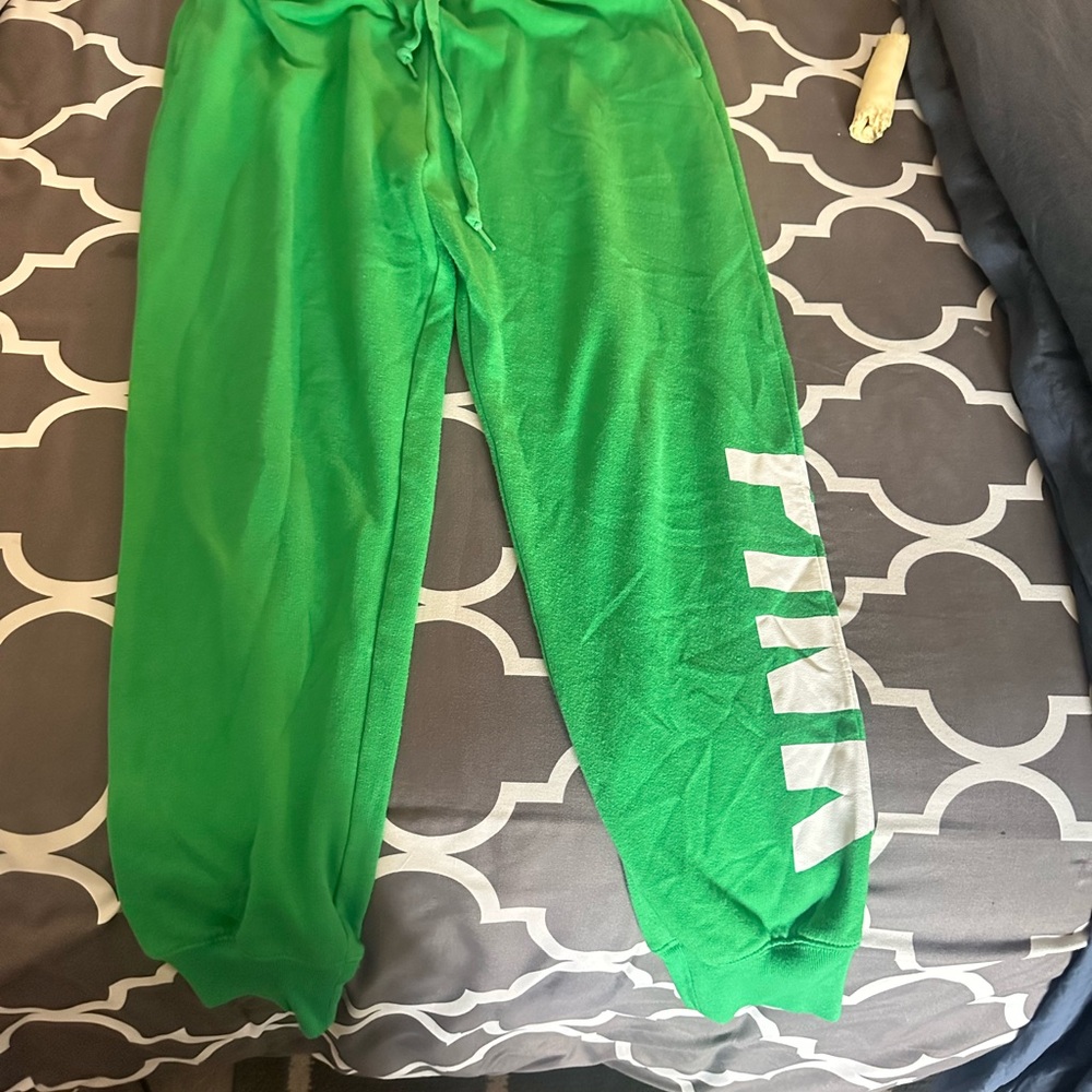 Victoria's Secret PINK Green Lounge Pants